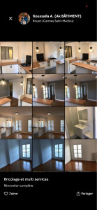 Photo de galerie - Rénovation complète ,cuisine et aménagement intérieur 