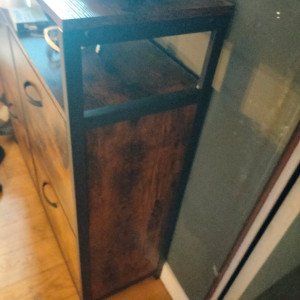 Photo de galerie - Montage meuble a chaussures photos 
après montage 