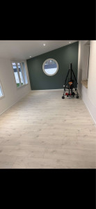 Photo de galerie - Création d’une pièce avec revêtement de sol 