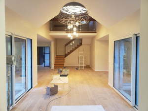 Photo de galerie - Rénovation complète anduit peinture parquet placo fenêtres 