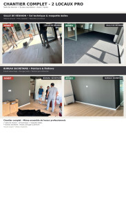 Photo de galerie - Pose de parquet - Revêtement de sol