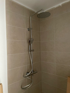 Photo de galerie - Installation colonne de douche 
