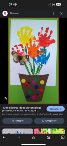 Photo de galerie - Activité peinture 