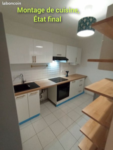 Photo de galerie - Montage d’une cuisine 
