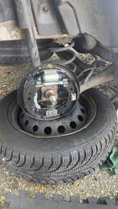 Photo de galerie - Changement kit de frein arrière