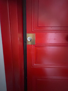 Photo de galerie - Sécurisation de porte 