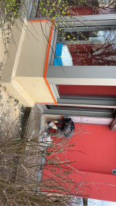 Photo de galerie - Ravalement mur véranda 