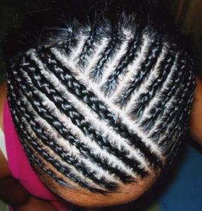 Photo de galerie - Tresses plaquées 