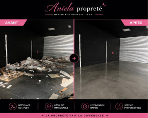 Photo de galerie - Évacuation déchets + nettoyage suite à vandalisme