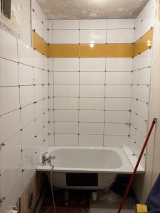 Photo de galerie - Salle de bain carrelage