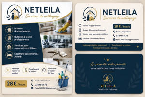 Photo de galerie - NETLEILA – Services de nettoyage à Riom ?

Je propose mes services de nettoyage pour particuliers et professionnels.

? Maisons & appartements
? Bureaux & locaux professionnels
? Services pour agences immobilières
?️ Locations saisonnières / Airbnb
