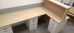 Photo de galerie - Accueil sur mesure meuble Ikea 