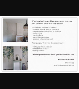 Photo de galerie - Bricolage et multi services