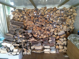 Photo de galerie - Rangement d'une livraison de bois 