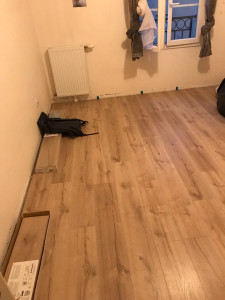 Photo de galerie - Pose de parquet - Revêtement de sol