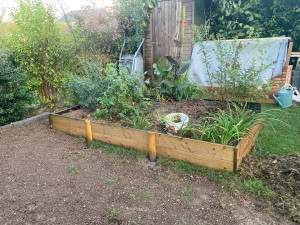 Photo de galerie - Création potager sur mesure