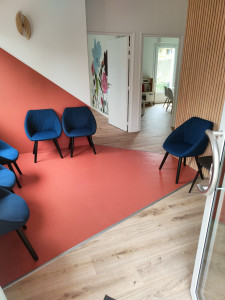 Photo de galerie - Pose sol et peinture 