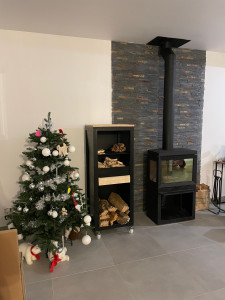 Photo de galerie - Fabrication d'un range bois tube acier carré 50x50x2
1400x500x500