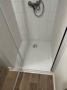 Photo de galerie - Remplacement receveur de douche 