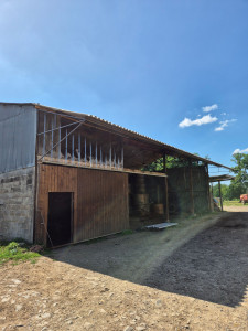 Photo de galerie - Création d'une avancée pour hangar agricole 