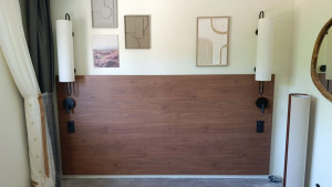 Photo de galerie - Câblage et pose d'appareillage tête de lit 