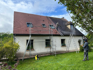 Photo de galerie - Entretien nettoyage Toiture