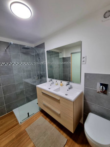 Photo de galerie - Installation compléte de la salle de douche