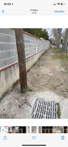 Photo de galerie - Mur de clôture
Chaperons en forrain