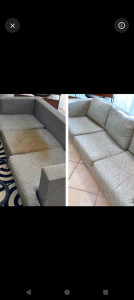 Photo de galerie - Nettoyage canapé 3 places 80 euros 