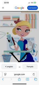 Photo de galerie - Dame avec longue expérience dans le repassage