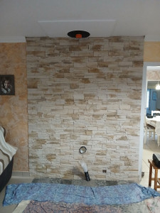 Photo de galerie - Pose parement 