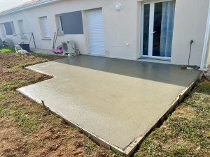 Photo de galerie - Terrasse en béton 