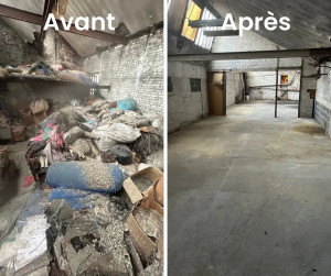 Photo de galerie - Débarras d'un local 