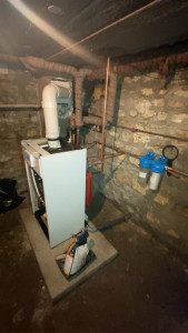 Photo de galerie - Pose kit filtration 