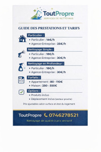 Photo de galerie - Nettoyage 