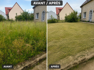 Photo de galerie - Débroussaillage et tonte pour ceux clients 