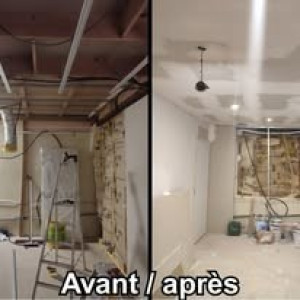 Photo de galerie - Plâtrerie - Murs - Plafonds