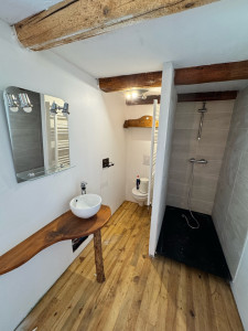 Photo de galerie - Installation douche et vasque 