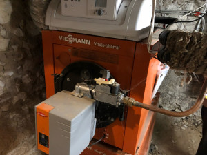 Photo de galerie - Remise en service chaudière fioul