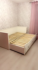 Photo de galerie - Montage d’un lit de chez IKEA 