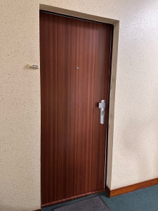 Photo de galerie - Pose d’une porte blindée 