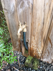 Photo de galerie - Installation robinet extérieur 