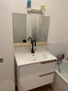 Photo de galerie - Montage meuble salle de bain 
