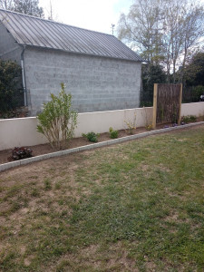 Photo de galerie - Aménagement de bordures