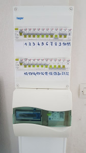 Photo de galerie - Réfection d'un tableau électrique.