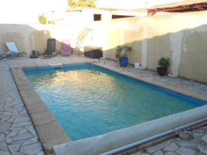 Photo de galerie - Piscine nettoyée et remplie à nouveau.