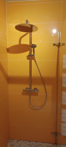 Photo de galerie - Installation nouveau système de douche 