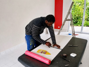 Photo de galerie - Peinture - Tapisserie