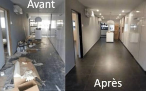 Photo de galerie - Avant après de fin de chantier 
