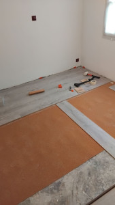 Photo de galerie - Pose de parquet - Revêtement de sol